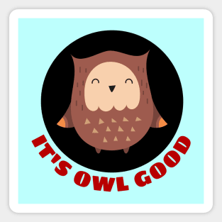 It's Owl Good | Owl Pun Magnet